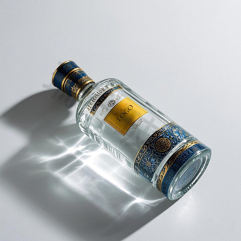 晶白酒瓶-012  